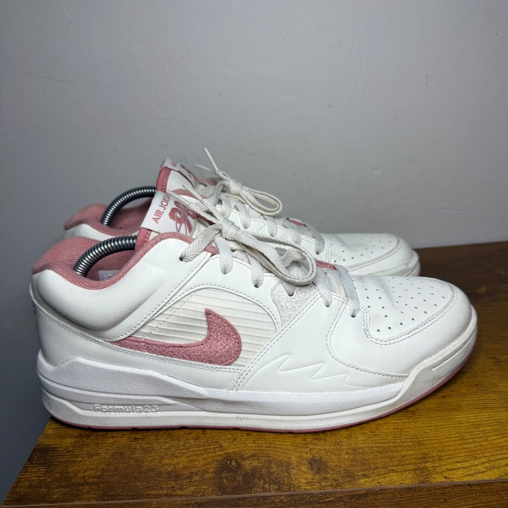 Jordan Stadium 90 Sneakers Womens Size 11.5 White Pink FB2269-106
